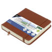 Εικόνα της Sketchbook Kangaro 140g/m2 12x12cm Cognac 160φ. με λάστιχο K-861207