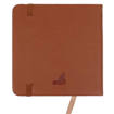Εικόνα της Sketchbook Kangaro 140g/m2 12x12cm Cognac 160φ. με λάστιχο K-861207