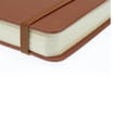 Εικόνα της Sketchbook Kangaro 140g/m2 12x12cm Cognac 160φ. με λάστιχο K-861207