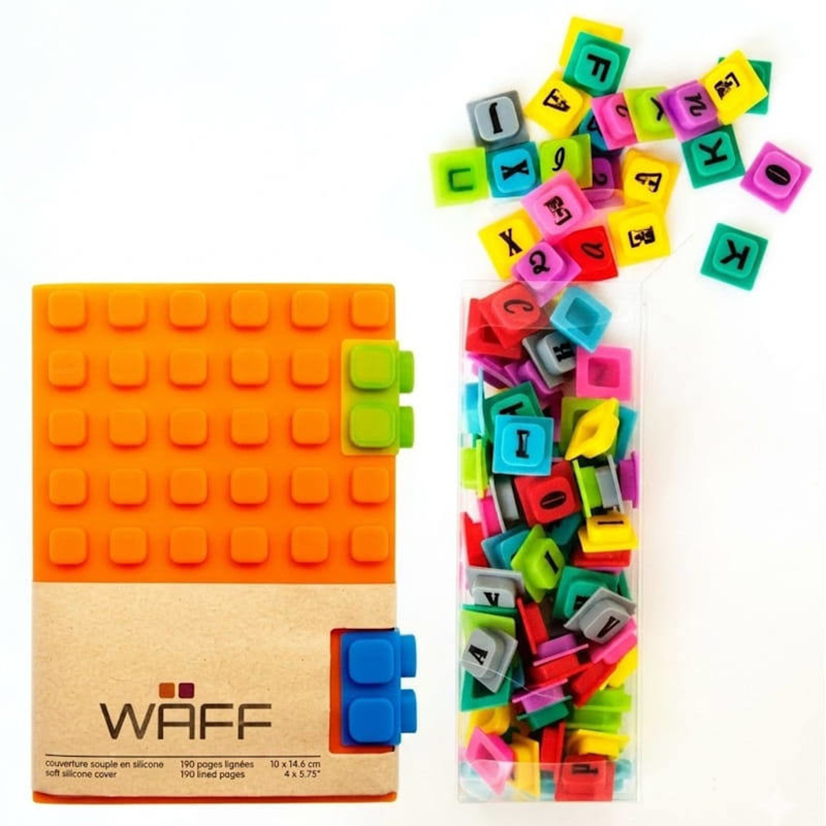 Εικόνα της Organizer με γράμματα  Waff Αγγλικό & Amp Ελληνικό Πορτοκαλί KG4100CMB