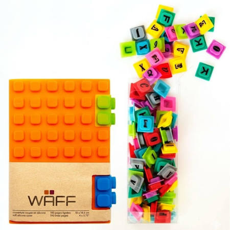 Εικόνα της Organizer με γράμματα  Waff Αγγλικό & Amp Ελληνικό Πορτοκαλί KG4100CMB