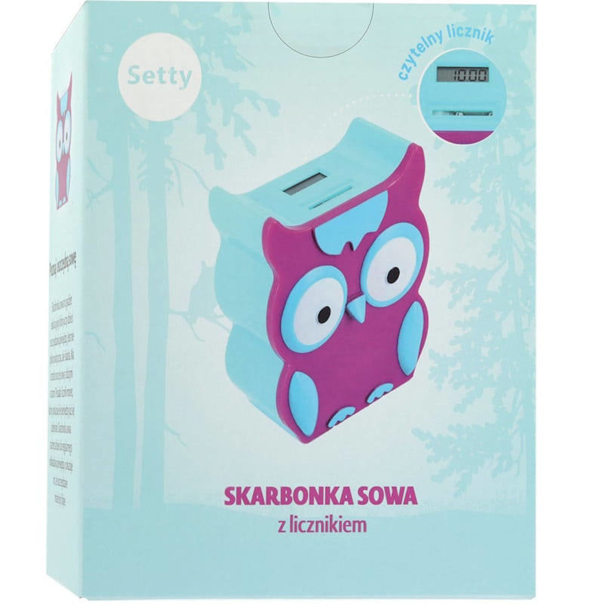Εικόνα της Κουμπαράς Setty Owl με μέτρηση YS011-12