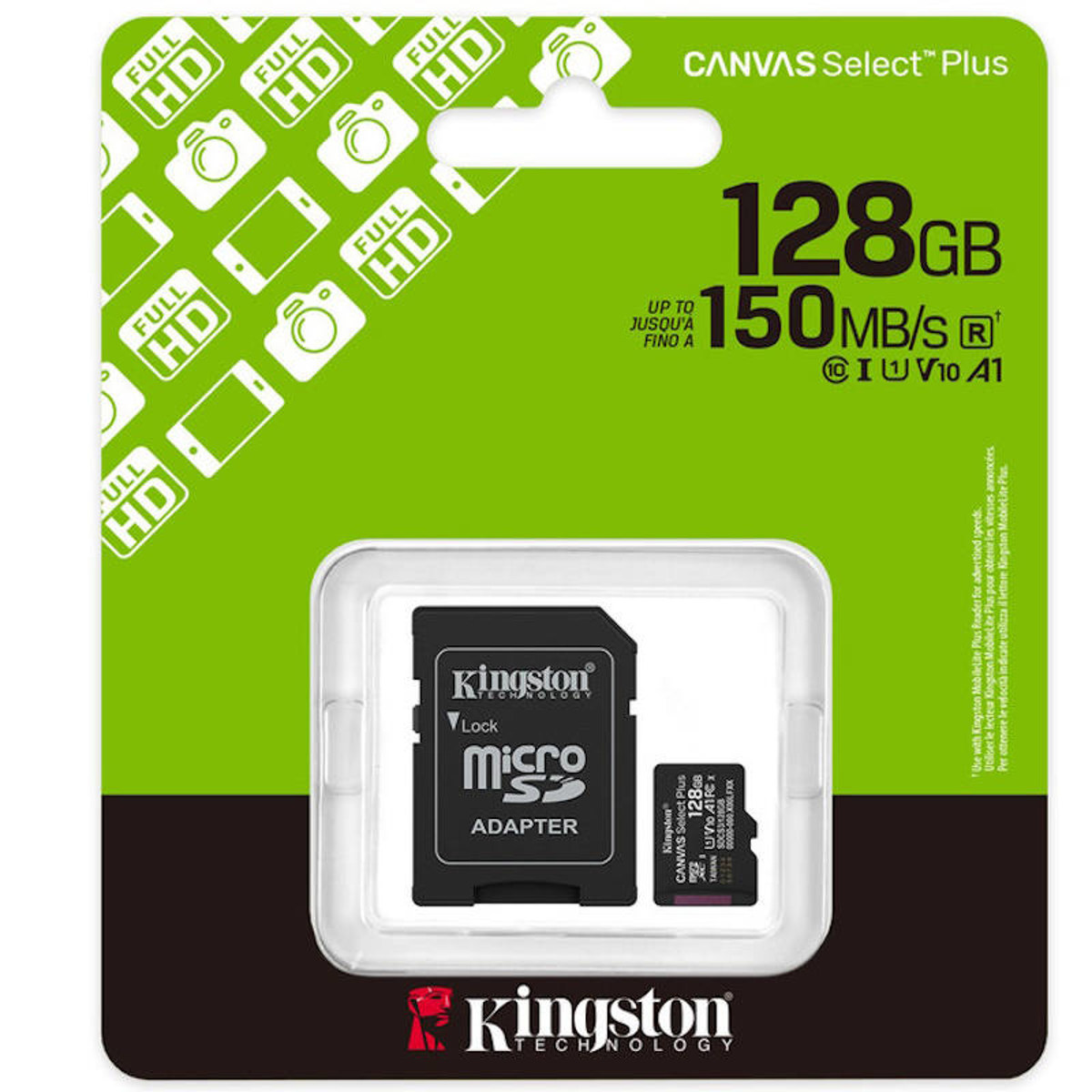 Εικόνα της SanDisk microSD Memory Card Extreme 128GB SDCS3 Class 10 SD Adapter