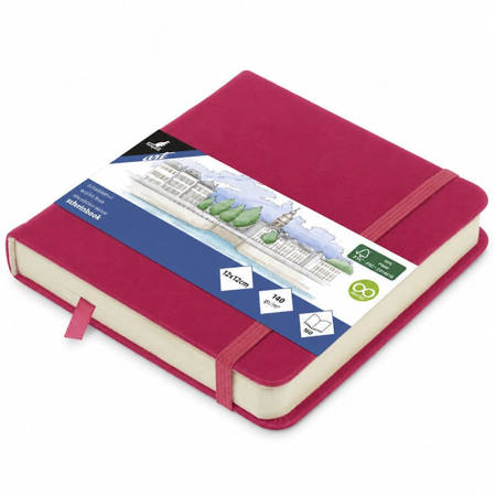 Sketchbook Kangaro 12x12cm Ruby με σκληρό εξώφυλλο
