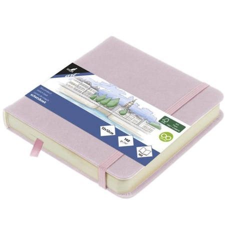 Sketchbook Kangaro 12x12cm Violet με σκληρό εξώφυλλο