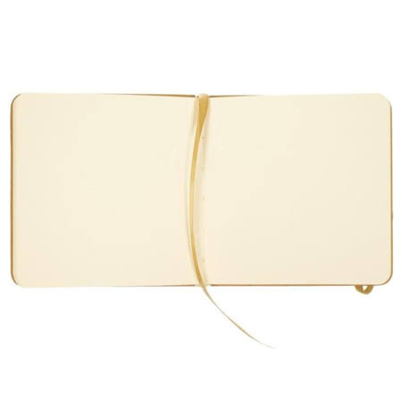 Εικόνα της Sketchbook Kangaro 140g/m2 12x12cm 160φ. Ochre με λάστιχο K-861201