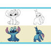 Εικόνα της Τετράδιο καρφίτσα Lilo & Stitch 17x 25cm  Διακάκης 000565851 ( Δύο σχέδια*)