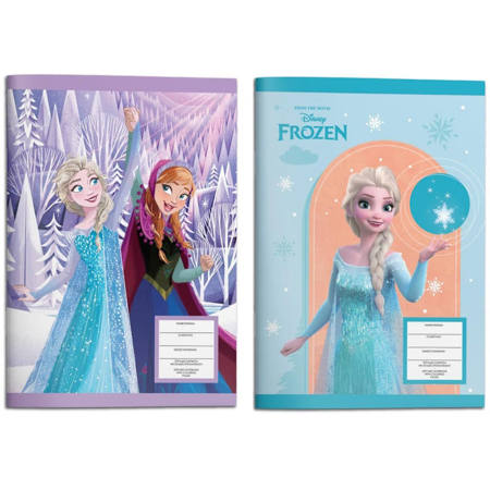 Εικόνα της Τετράδιο καρφίτσα Frozen 17x 25cm  Διακάκης 000565854 ( Δύο σχέδια*)