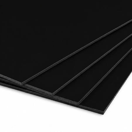 Εικόνα της Μακετόχαρτο Μαύρο 50x70cm 3mm  kangaro χαρτί μακέτας K-0073-105
