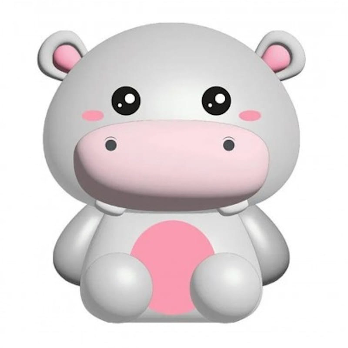 Εικόνα της Squeezy i-Total Antistress Squishy hippopotame XL3269