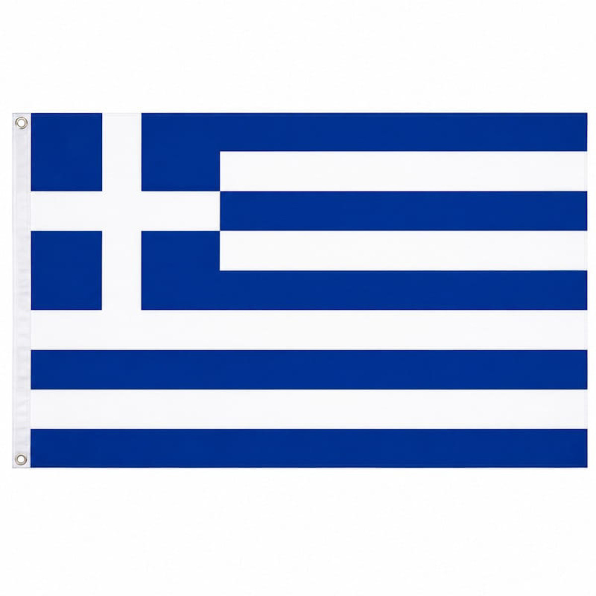 Εικόνα της Σημαία Ελληνική οικονομική χωρίς κρόσσια 90x1.50cm.