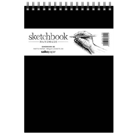 Εικόνα της Sketchbook Handmade 17x25cm σπιραλ 180gr. 60φ. 7951
