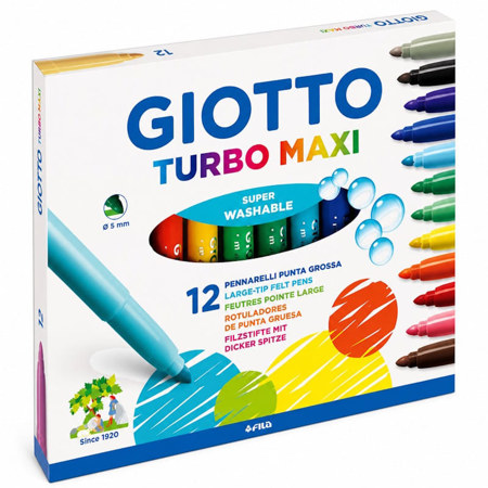 Εικόνα της Μαρκαδόροι Giotto turbo maxi 12τεμ. 454000