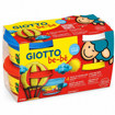Πλαστοζυμαράκι Giotto be-be με 4 βαζάκια των 100gr συνολικής ποσότητας 400gr σε πολύχρωμη συσκευασία