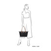 Εικόνα της Buckingham Shopper Charm London Black 20766-001