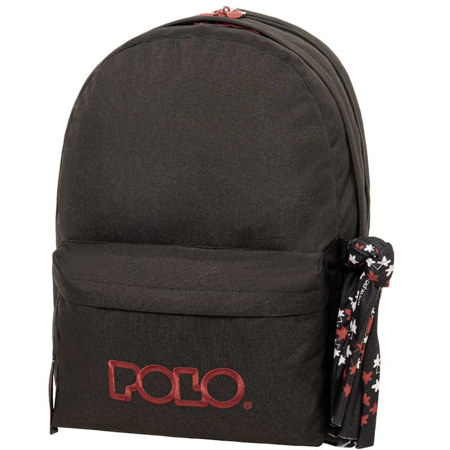 Εικόνα της Τσάντα Polo original double scarf Black/Bordeaux 901235-2033