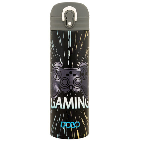 Θερμός Polo Junior II Gaming 500ml με καλαμάκι