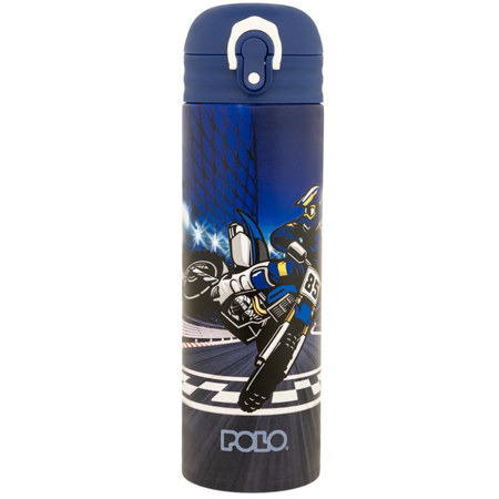 Θερμός Polo Junior II Motorcycle 500ml με καλαμάκι
