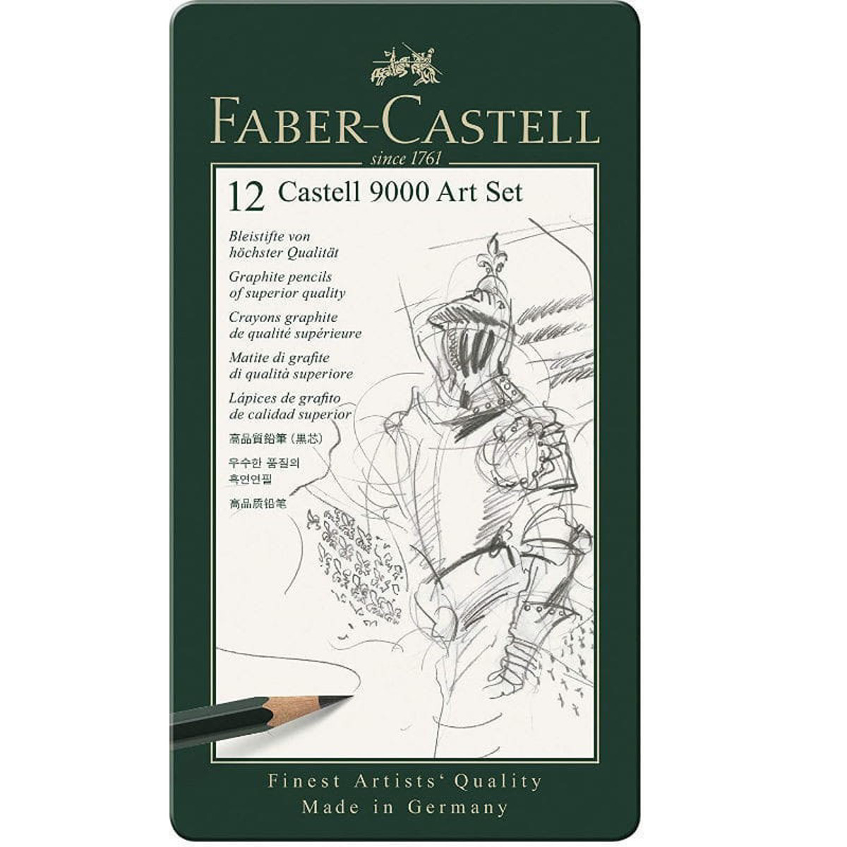 Εικόνα της Μολύβια Faber Castell set 12τεμ. 9000 119065