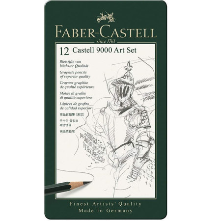 Εικόνα της Μολύβια Faber Castell set 12τεμ. 9000 119065