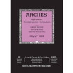 Εικόνα της Arches Aquarelle Pad Hot Pressed 21x29.7cm 300gr/m2 140lb 100% Cotton 12φύλλα A1795096