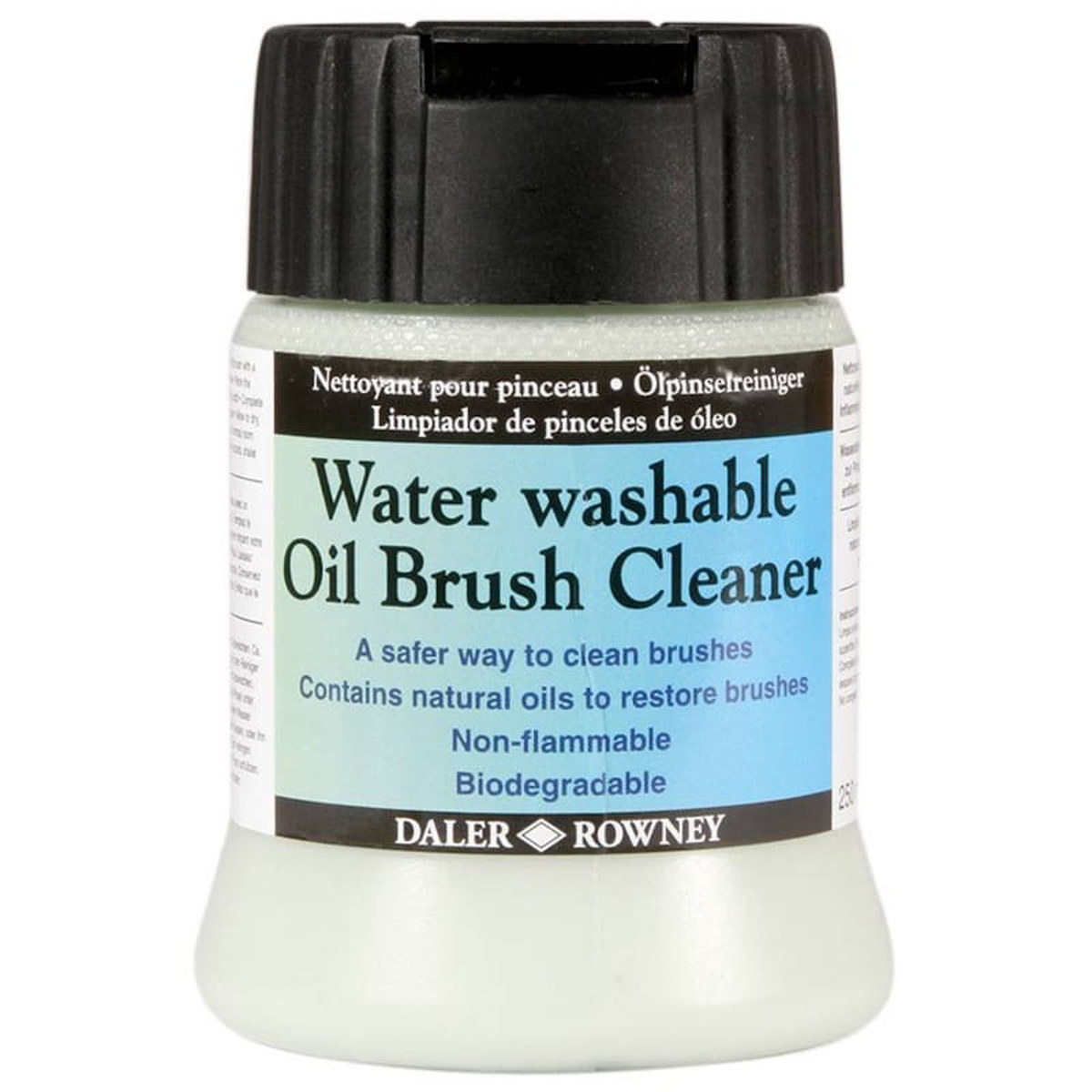 Εικόνα της Υγρό Καθαρισμού πινέλων  Oil Brush Cleaner Pot  250ml Daler Rowney 114250030