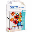 Σετ Giotto ArtLab+ Paint by Numbers Flowers με αριθμημένο καμβά και τέμπερες