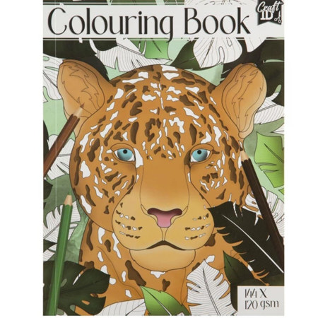 Εικόνα της Anti-Stress Colouring Book Craft ID 144 σελίδες 20.5x15.7 120gr Ζώα