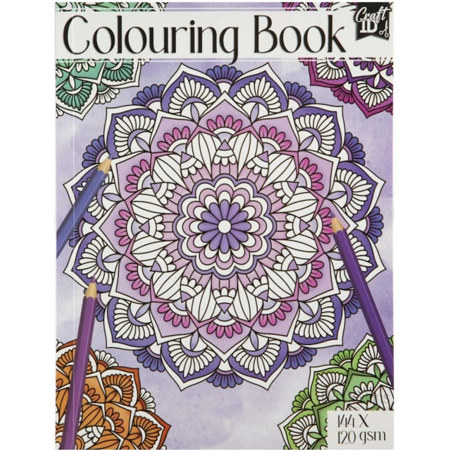 Εικόνα της Anti-Stress Colouring Book Craft ID 144 σελίδες 20.5x15.7 120gr Mandala
