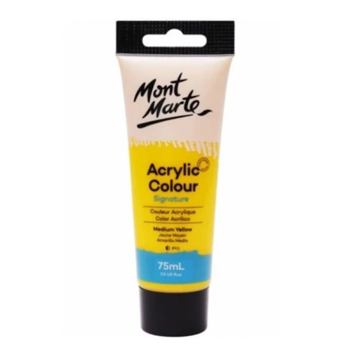 Εικόνα της Acrylic Studio Mont Marte 75ml 04 Medium Yellow