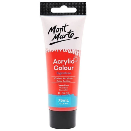 Εικόνα της Acrylic Studio Mont Marte 75ml 09 Vermillion