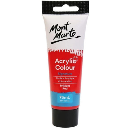 Εικόνα της Acrylic Studio Mont Marte 75ml 10 Brilliant Red
