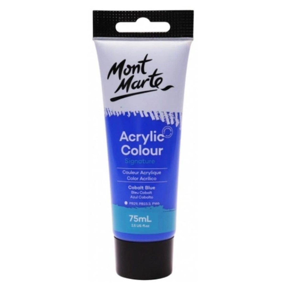 Εικόνα της Acrylic Studio Mont Marte 75ml 19 Cobalt Blue