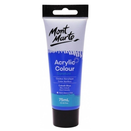 Εικόνα της Acrylic Studio Mont Marte 75ml 19 Cobalt Blue