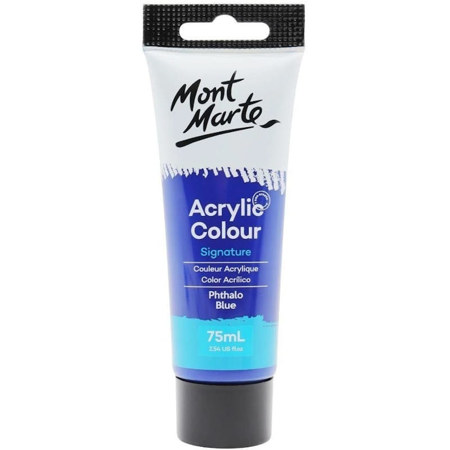 Εικόνα της Acrylic Studio Mont Marte 75ml 20 Phthalocyanine Blue
