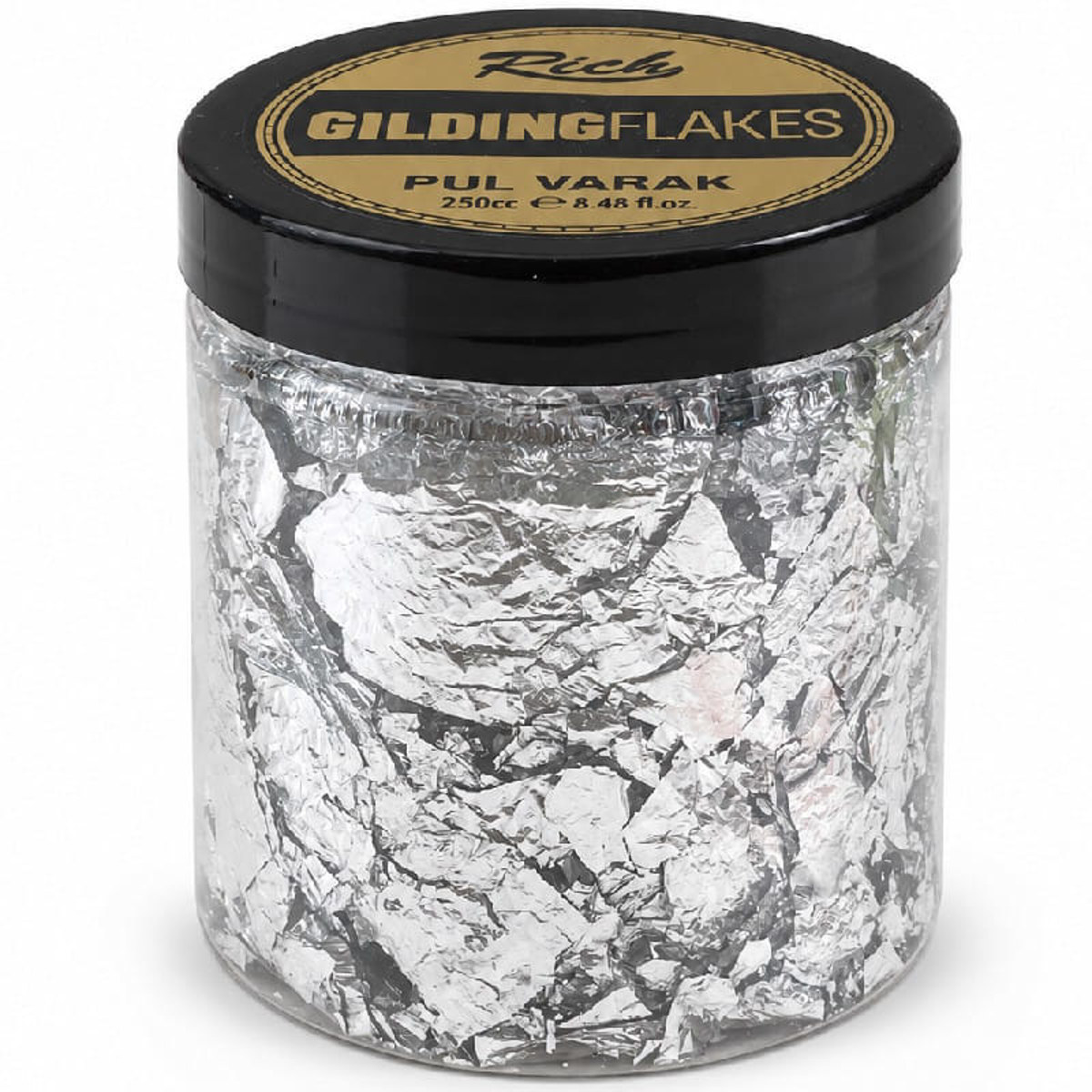 Εικόνα της Νιφάδες Χρυσώματος Silver Rich 250ml. RICG0171