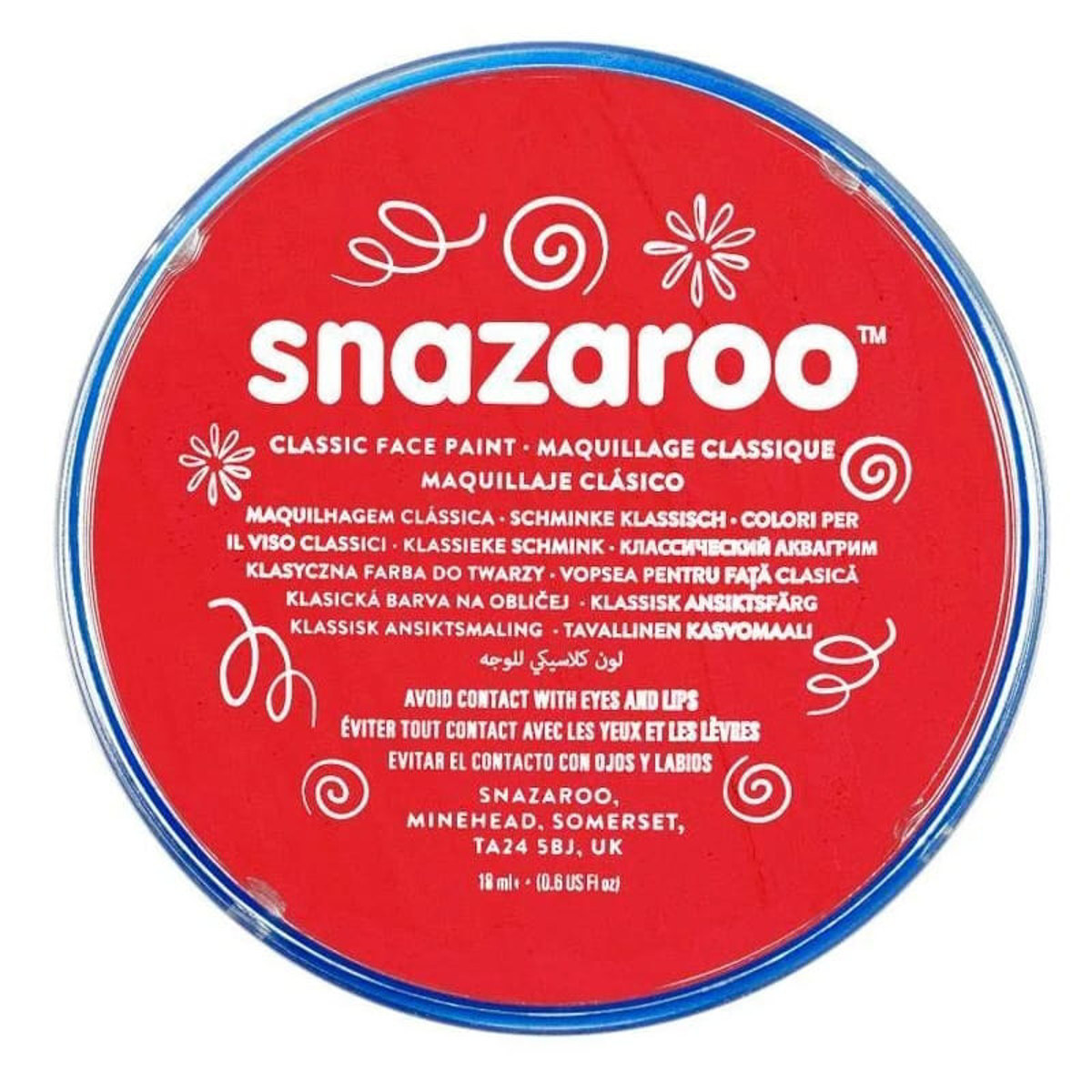 Εικόνα της  Κρέμα Face Painting Snazaroo 18ml Bright Red