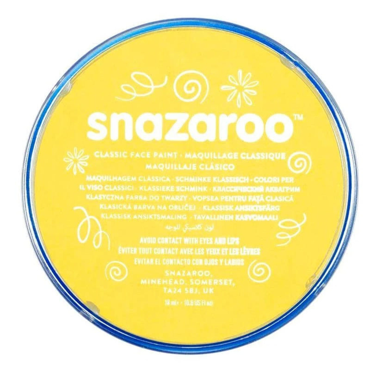Εικόνα της  Κρέμα Face Painting Snazaroo 18ml Bright Yellow
