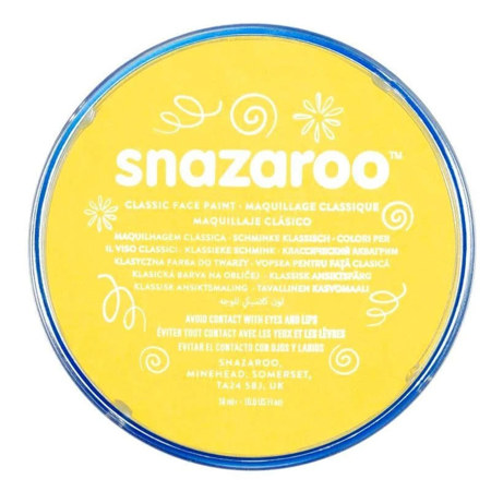 Εικόνα της  Κρέμα Face Painting Snazaroo 18ml Bright Yellow