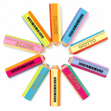 Εικόνα της Γόμα Giotto Candy Happy 4 Assorti 234900