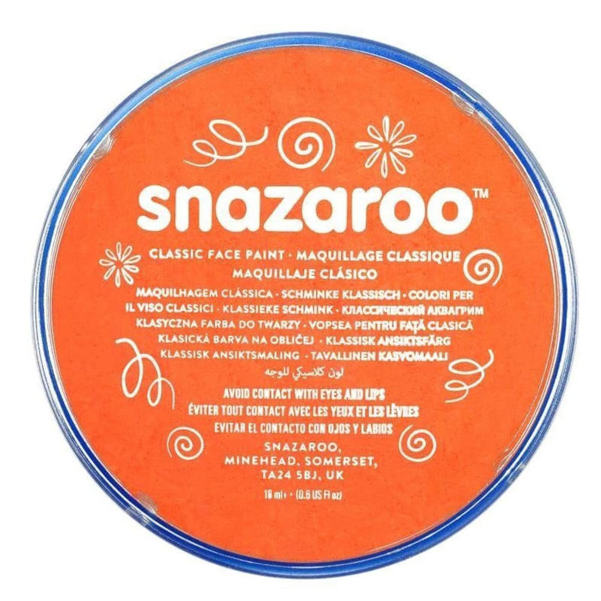 Εικόνα της  Κρέμα Face Painting Snazaroo 18ml Orange