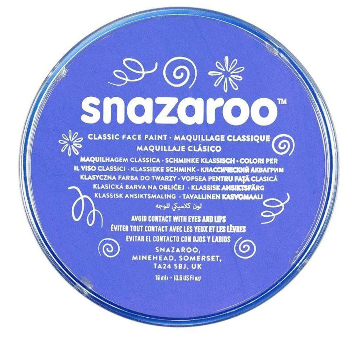 Εικόνα της  Κρέμα Face Painting Snazaroo 18ml Sky Blue