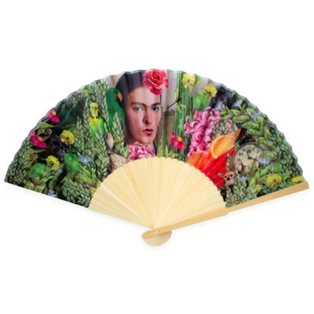Εικόνα της Βεντάλια Bamboo 21x37 Frida Kahlo LAAF0016