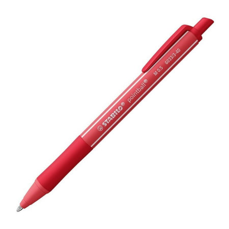 Εικόνα της Στυλό Stabilo Pointball Colorful κόκκινο 0.5 6033/1-40