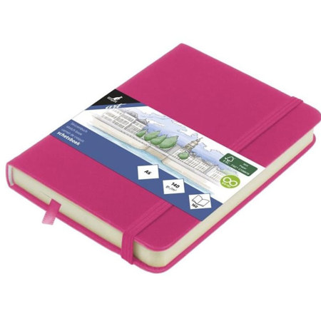 Εικόνα της Sketchbook Kangaro 140g/m2 A6 160φ. Hot Pink με λάστιχο K-861270