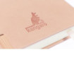 Εικόνα της Sketchbook Kangaro 140g/m2 A6 160φ. Old Pink με λάστιχο  K-861212