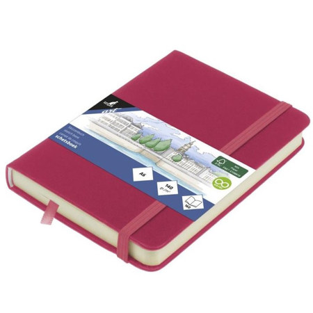 Εικόνα της Sketchbook Kangaro 140g/m2 A6 160φ. Ruby με λάστιχο  K-861271