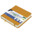 Εικόνα της Sketchbook Kangaro 140g/m2 12x12cm 160φ. Ochre με λάστιχο K-861201