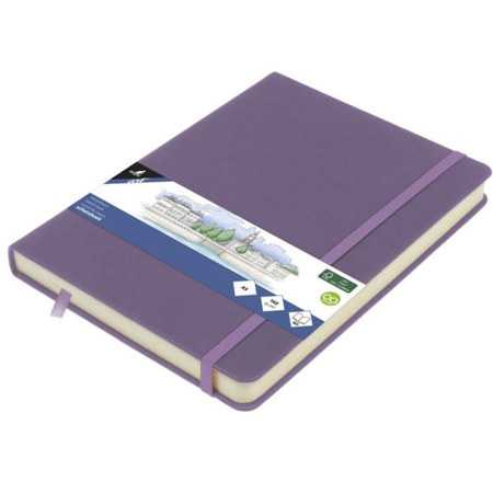 Εικόνα της Sketchbook Kangaro 140g/m2  A5 160φ. Heather Purple με λάστιχο K-861293