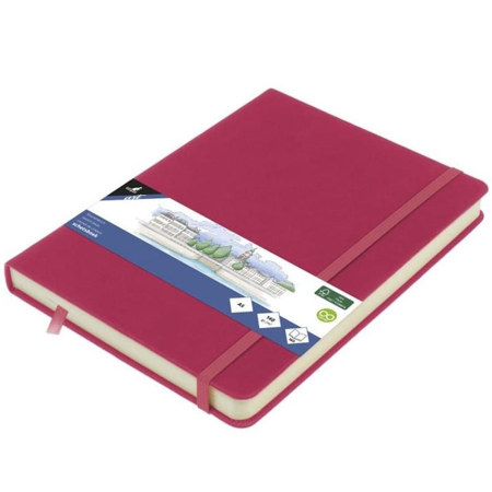 Εικόνα της Sketchbook Kangaro 140g/m2  A5 160φ. Ruby με λάστιχο K-861291